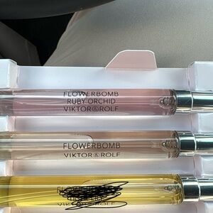 Viktor & Rolf Flowerbomb Perfume Trio - Pink, Gold, Yellow